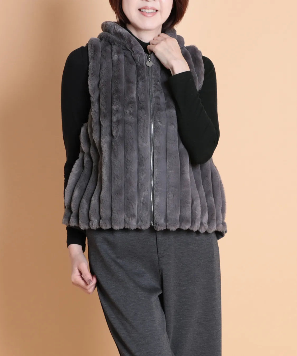 エコファー&エコウールベストM'ID KANSAI YAMAMOTO (ミッド カンサイ ヤマモト)