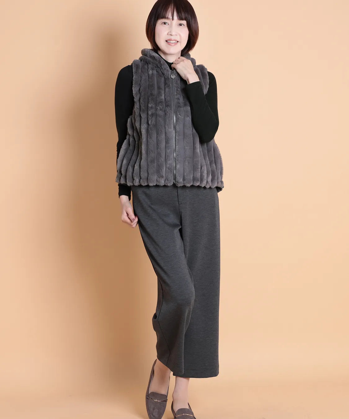 エコファー&エコウールベストM'ID KANSAI YAMAMOTO (ミッド カンサイ ヤマモト)