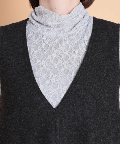 ウーリッシュMIXファージャンパードレス　M'ID KANSAI YAMAMOTO (ミッド カンサイ ヤマモト)