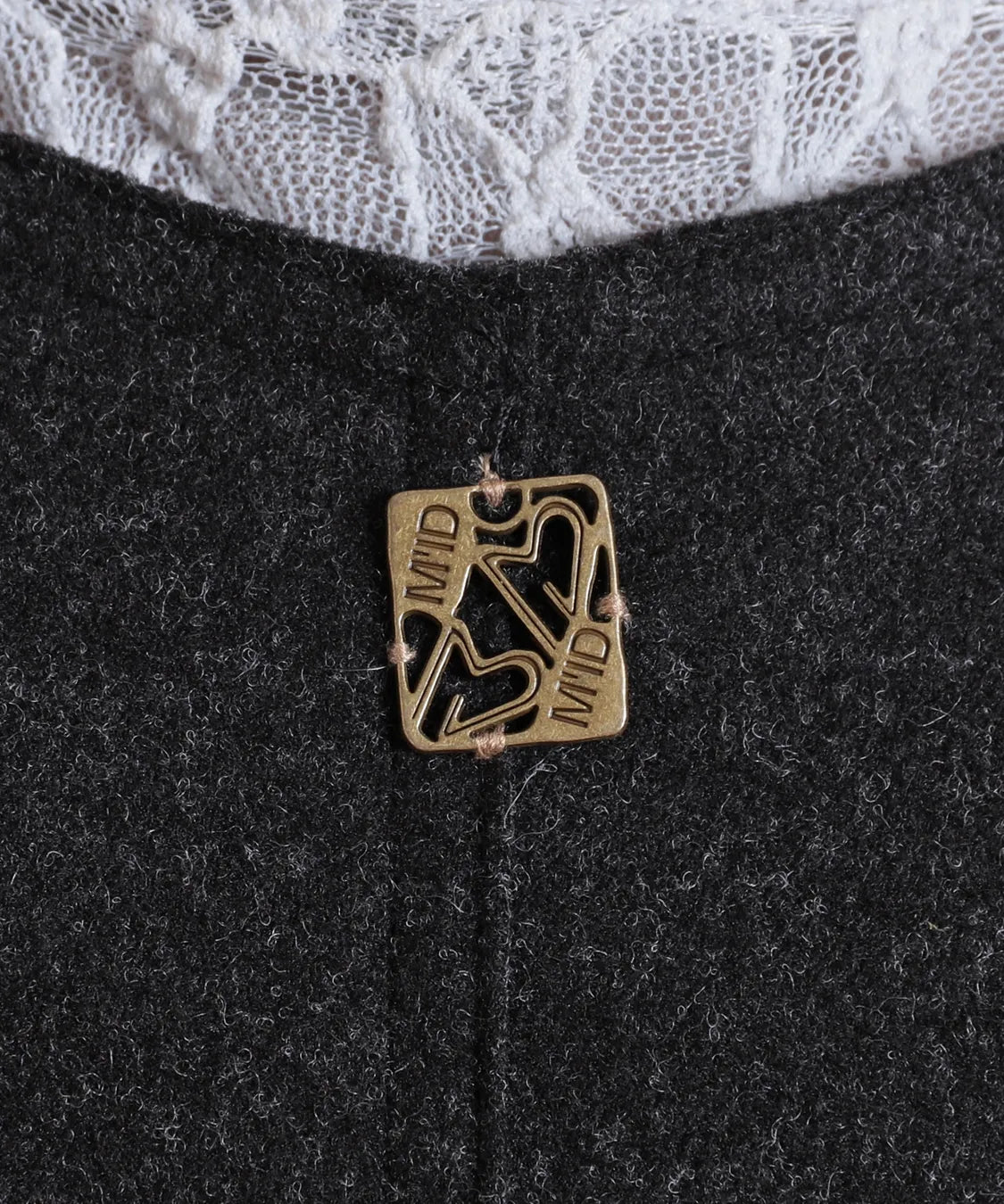 ウーリッシュMIXファージャンパードレス　M'ID KANSAI YAMAMOTO (ミッド カンサイ ヤマモト)