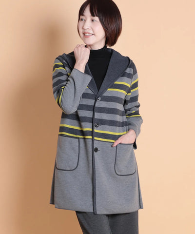 リバーシブルWニットコーディガンM'ID KANSAI YAMAMOTO (ミッド カンサイ ヤマモト)