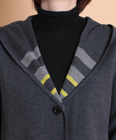 リバーシブルWニットコーディガンM'ID KANSAI YAMAMOTO (ミッド カンサイ ヤマモト)