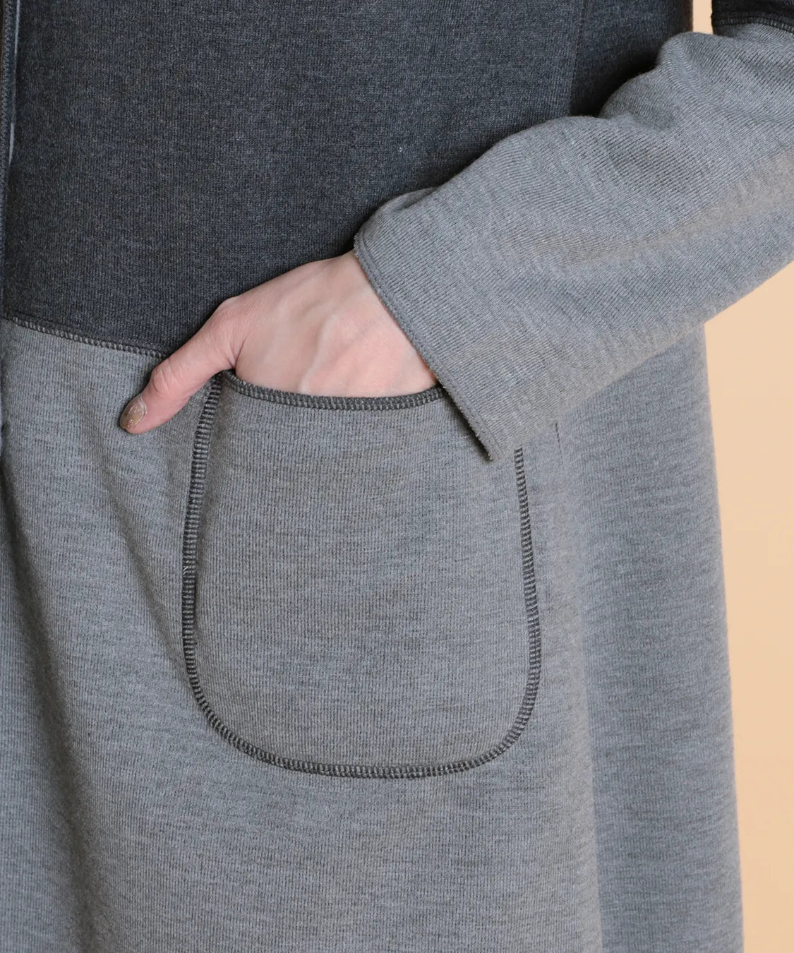 リバーシブルWニットコーディガンM'ID KANSAI YAMAMOTO (ミッド カンサイ ヤマモト)