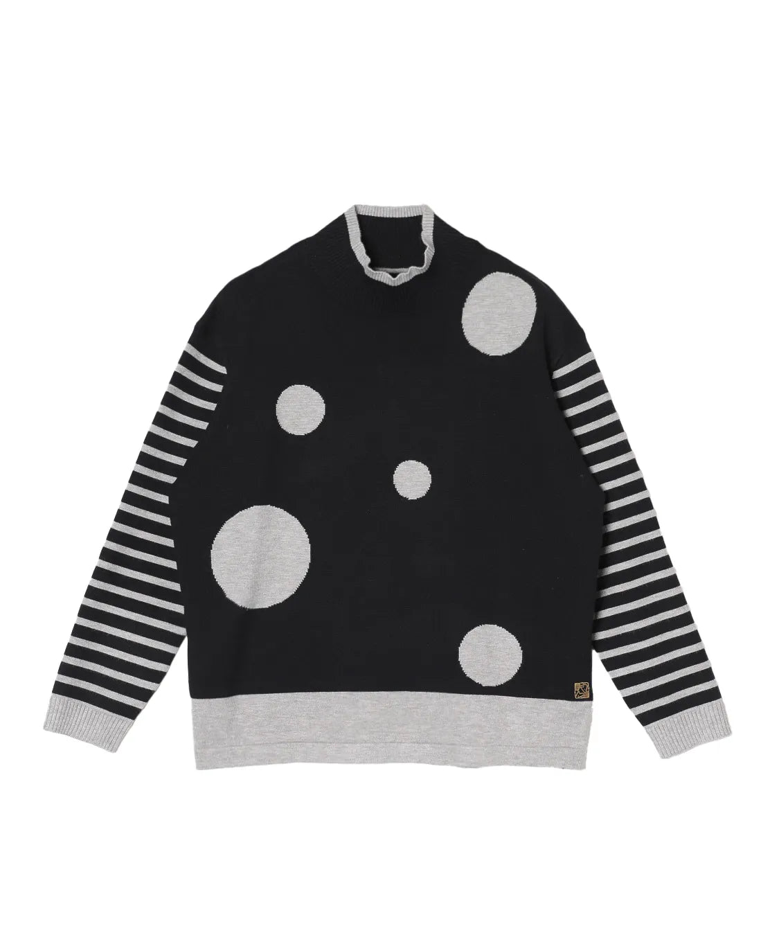 ドットボーダーMIXニットプルオーバー M'ID KANSAI YAMAMOTO (ミッド カンサイ ヤマモト)