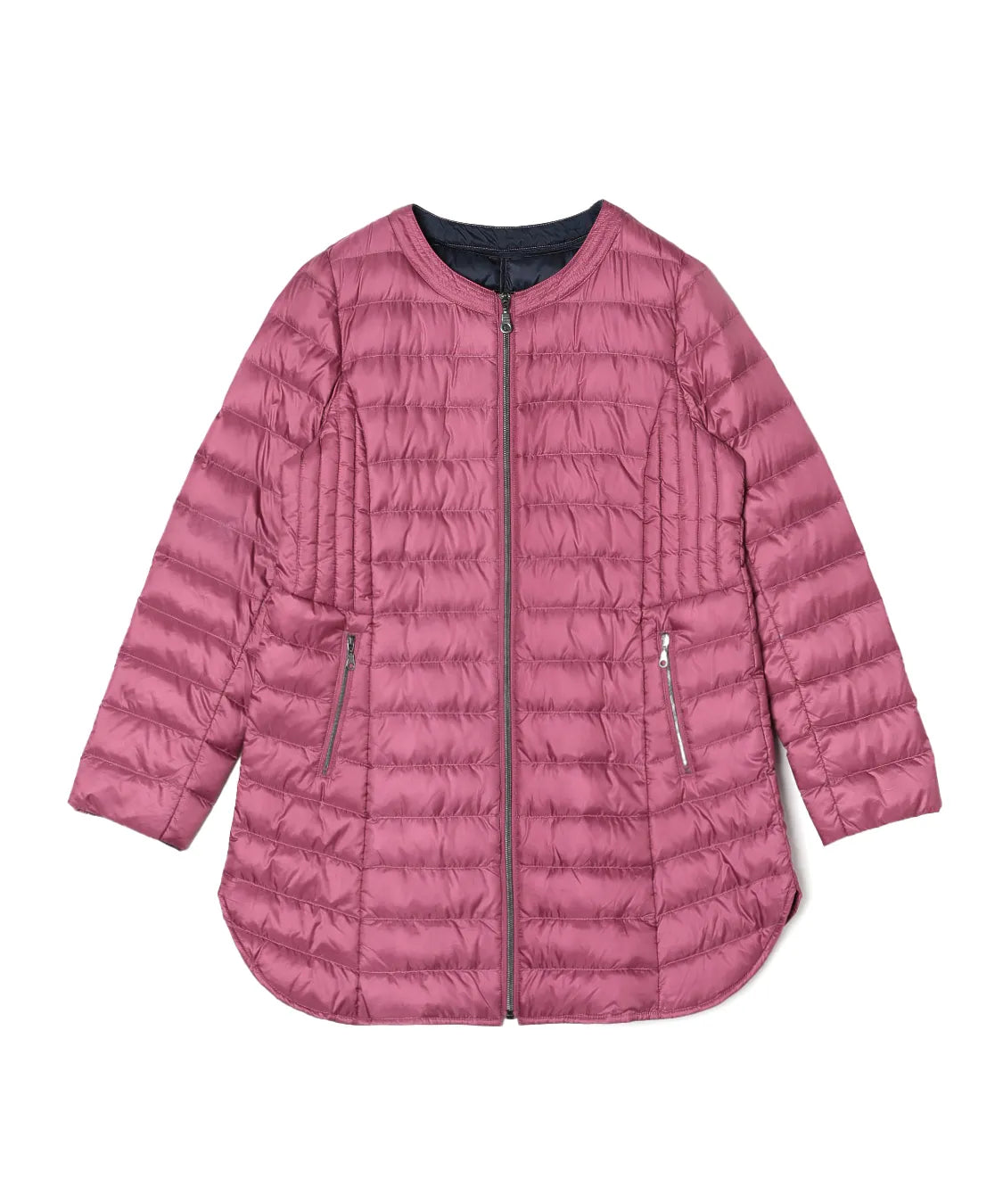 ライトダウンノーカラーロングコート M'ID KANSAI YAMAMOTO (ミッド カンサイ ヤマモト)