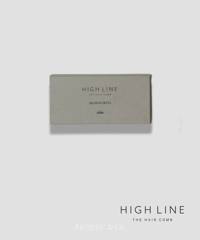 ハイライン ザ ヘアコーム 半月 シルバー & ヘアオイルセットBOX