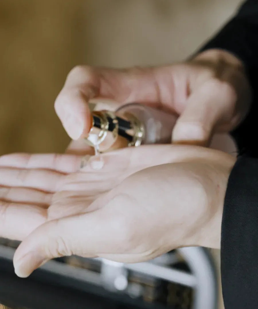 ハイライン ザ ヘアコーム 半月 シルバー & ヘアオイルセットBOX