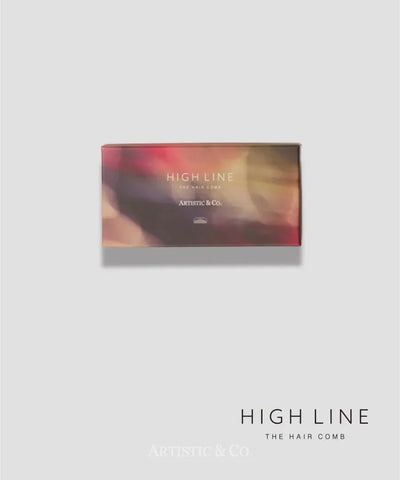 ハイライン ザ ヘアコーム 半月 ゴールド & ヘアオイルセットBOX