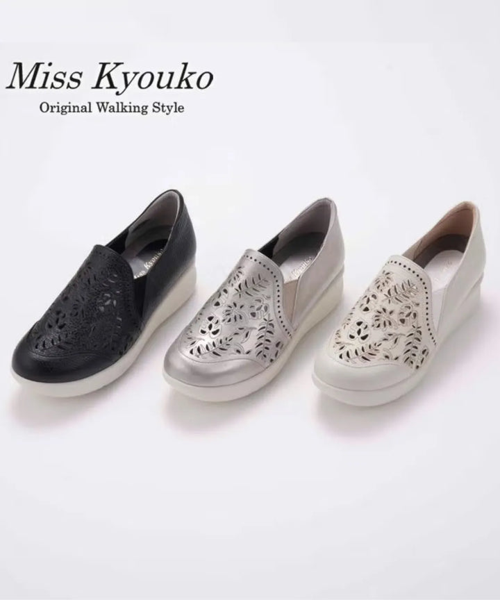 4Eボタニカルカットワークスニーカー Miss Kyouko(ミスキョウコ 