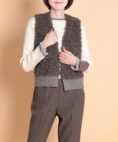 カーリーフロントジレ　セラビ(C'EST LA VIE)