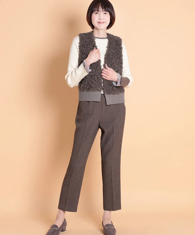 カーリーフロントジレ　セラビ(C'EST LA VIE)