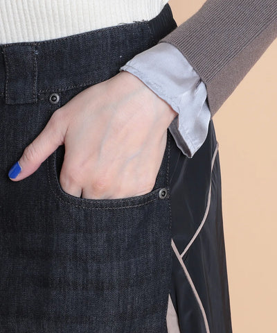 デニム＆タフタパイピング　セラビ(C'EST LA VIE)