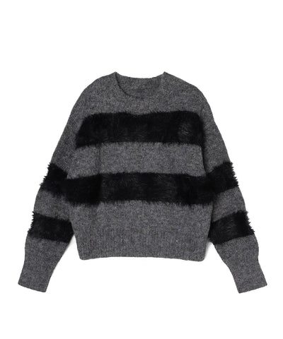 QPLUS シャギーボーダーPO C'EST LA VIE (セラビ)