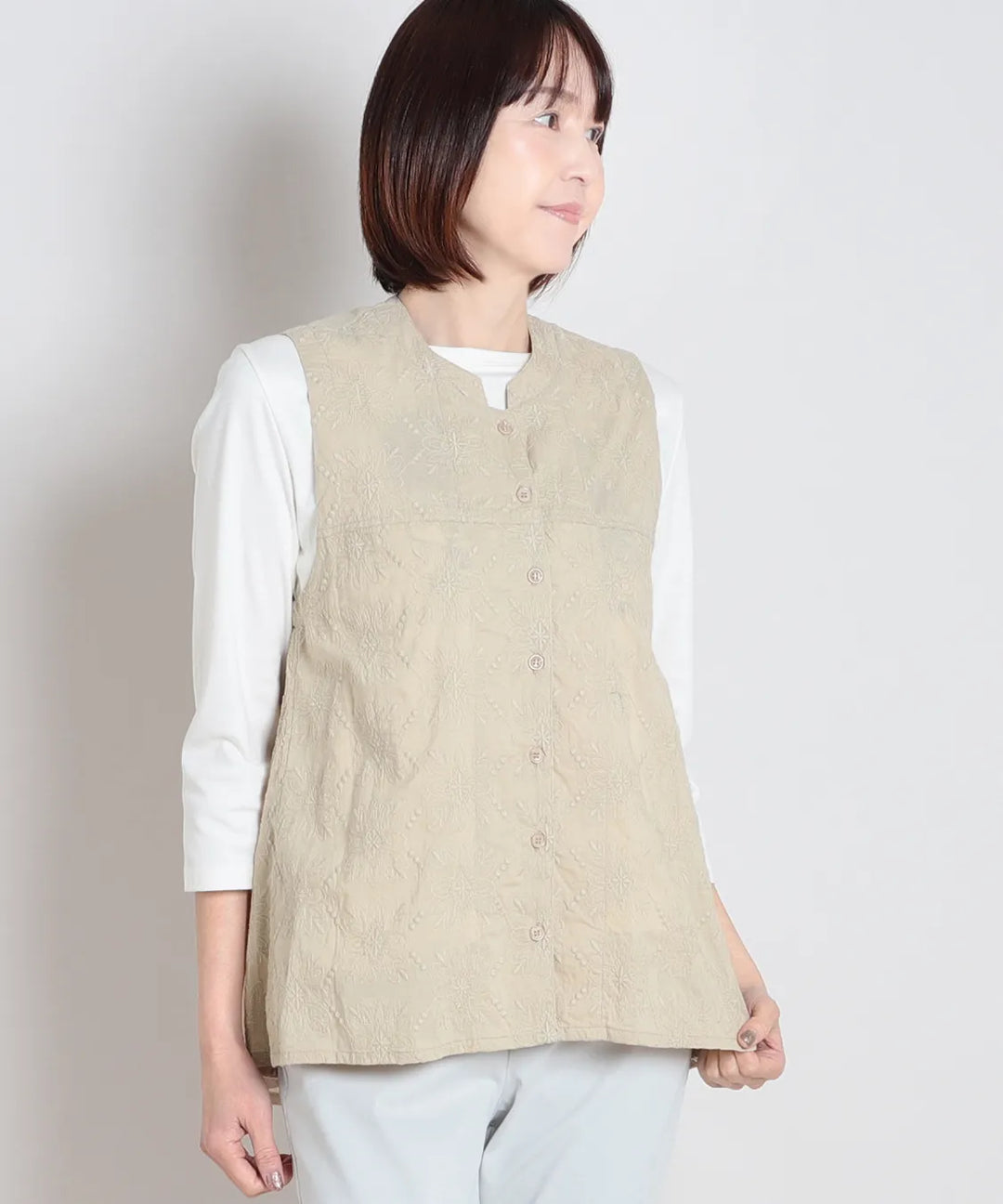 刺繍使いベスト KANSAI BIS(カンサイビス)公式ストア 50代60代からの