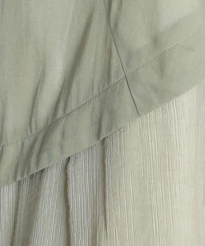 50ボイル楊柳ロングベスト  KANSAI BIS(カンサイビス)