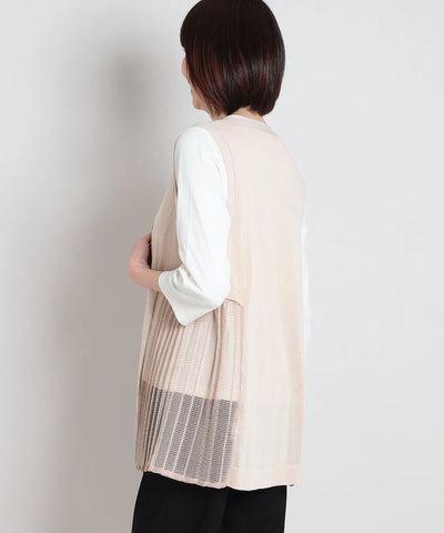 ニット×メッシュベスト KANSAI BIS(カンサイビス)公式ストア 50代60代