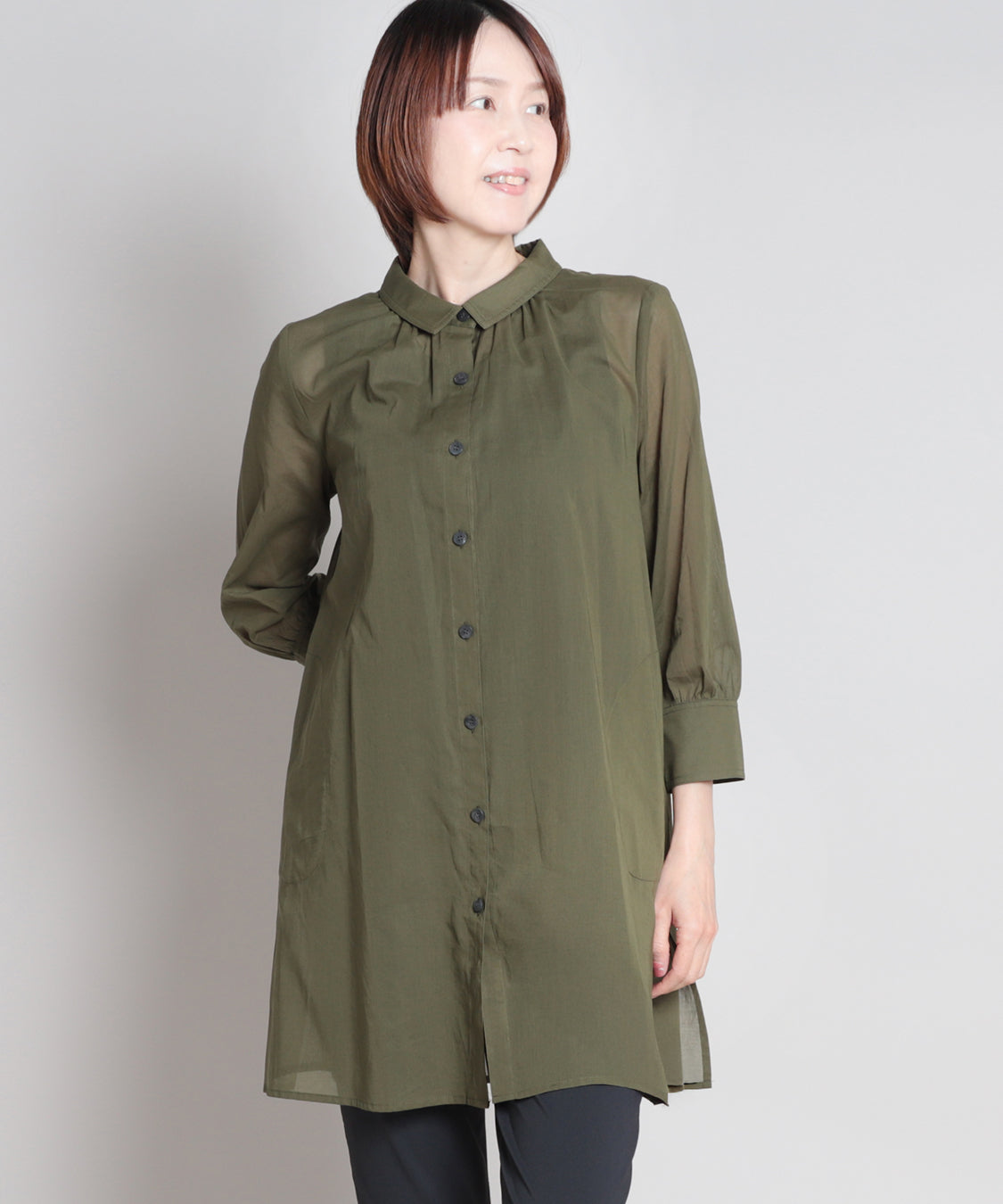 シアードボイルロングシャツ KANSAI BIS(カンサイビス)