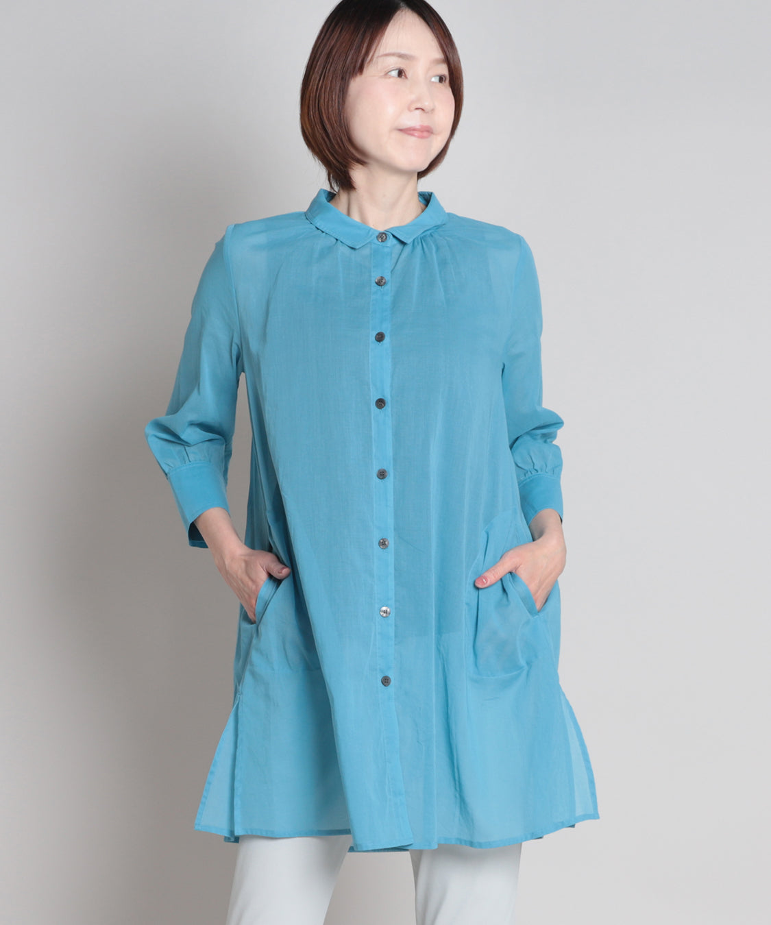 シアードボイルロングシャツ KANSAI BIS(カンサイビス)