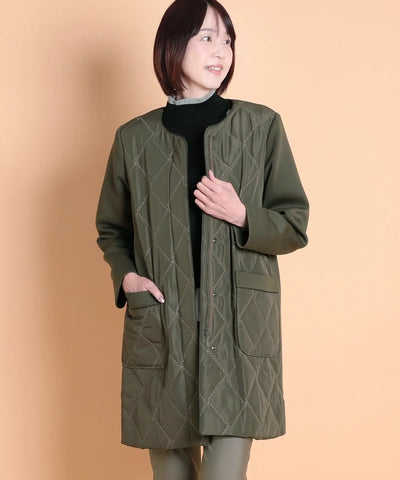 ダンボールニット×中綿キルトコート M'ID KANSAI YAMAMOTO (ミッド カンサイ ヤマモト)
