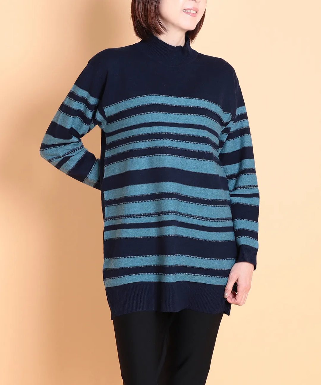 12Gボーダーニットチュニック KANSAI BIS(カンサイビス)公式ストア 50