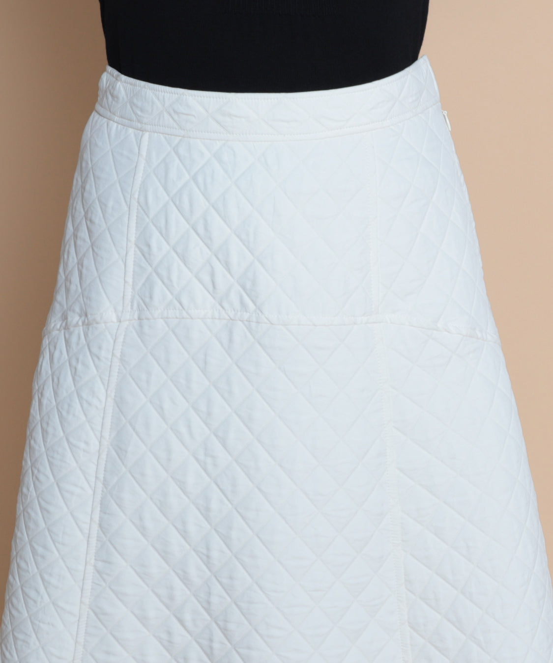 CANOA(カノア) キルト風ジャガードスカート