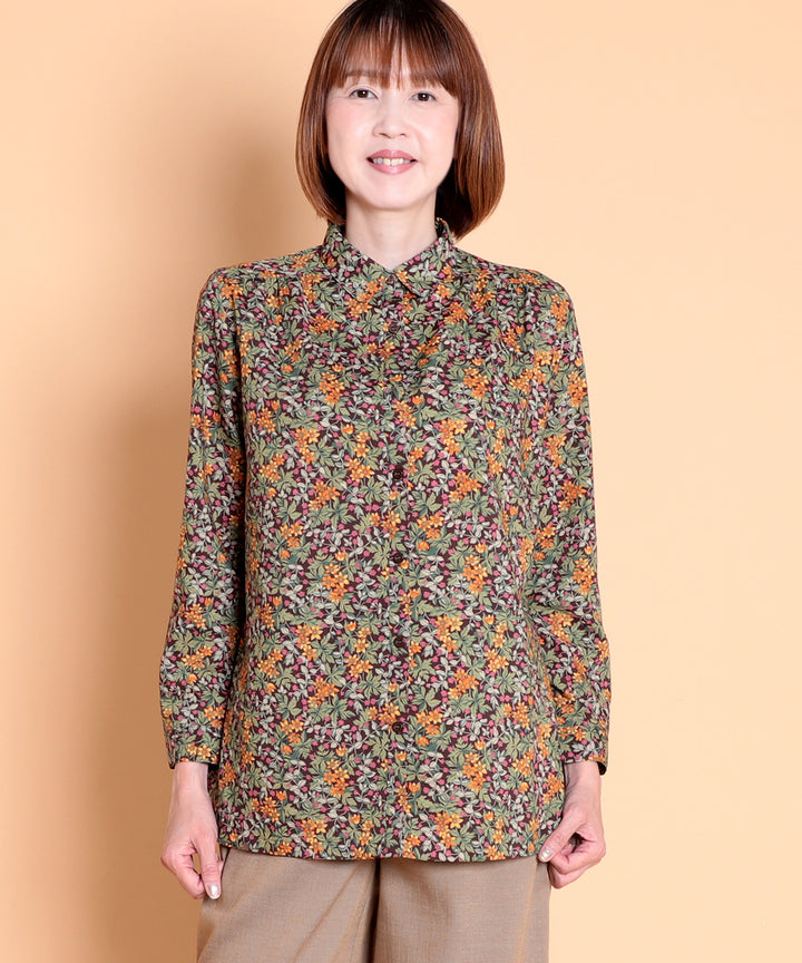 リバティ ジューンズ スカーレットSPローンブラウス リバティ