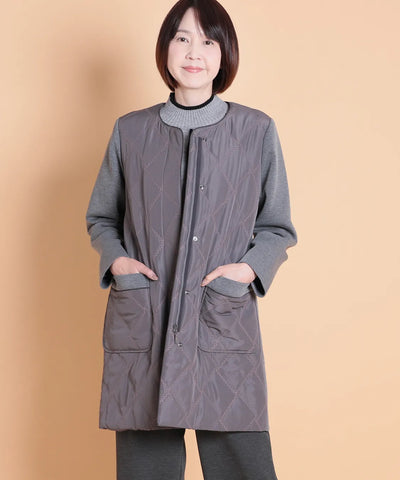 ダンボールニット×中綿キルトコート M'ID KANSAI YAMAMOTO (ミッド カンサイ ヤマモト)