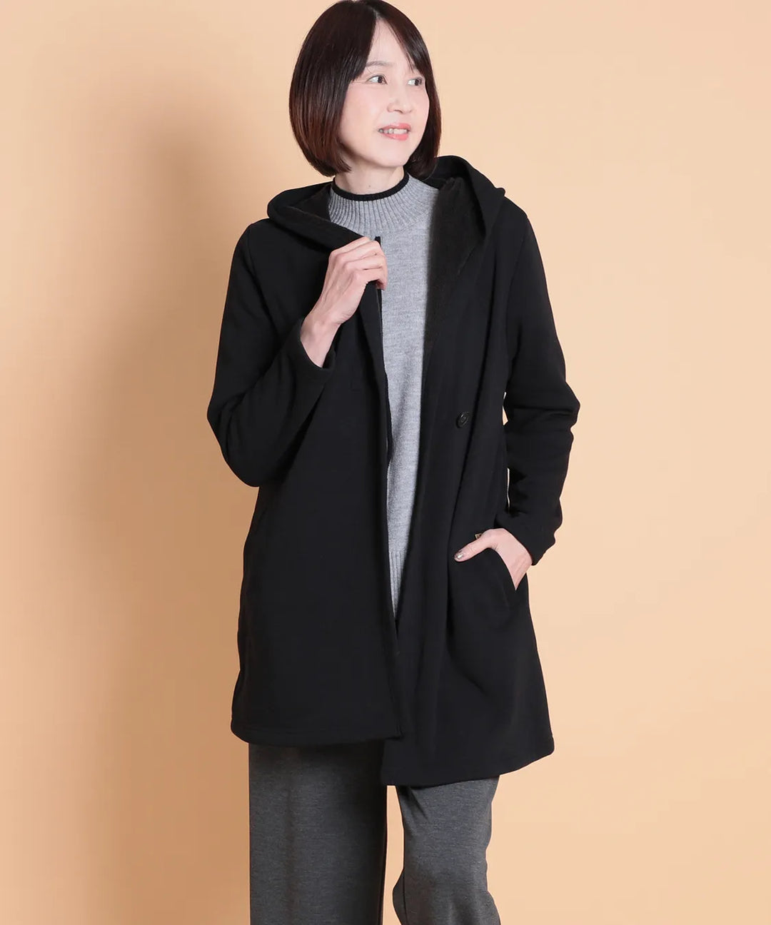 最終価格！！♡シャギーカットコーディガン ボンバーシャギーコーディガン M'ID KANSAI YAMAMOTO (ミッド カンサイ