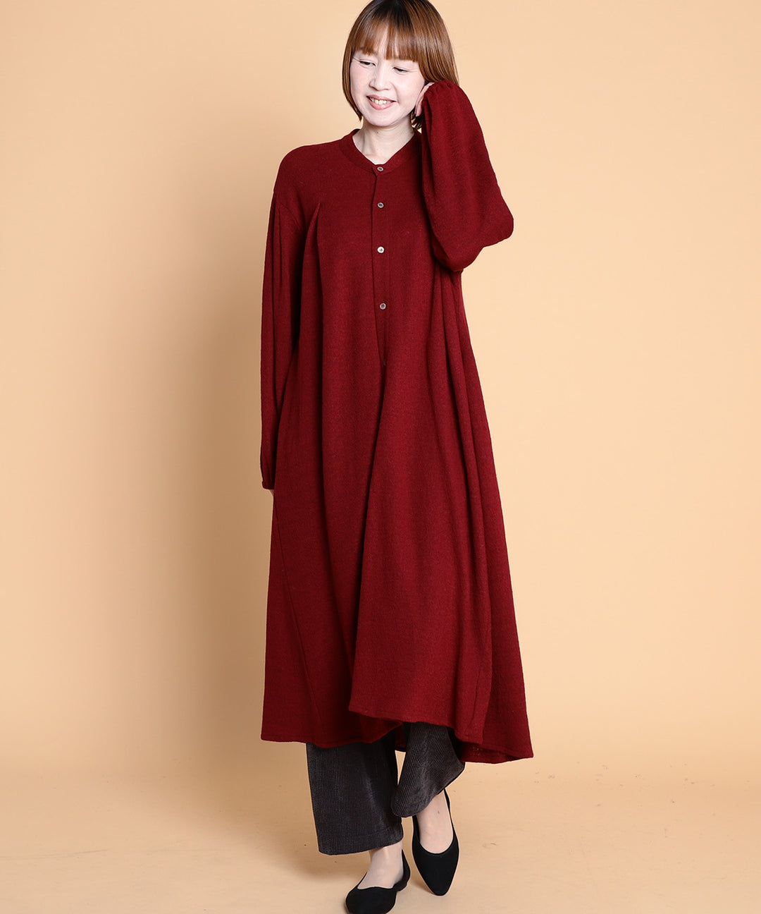 ウールガーゼロングワンピース DAYTIME(デイタイム)ブランド公式ストア