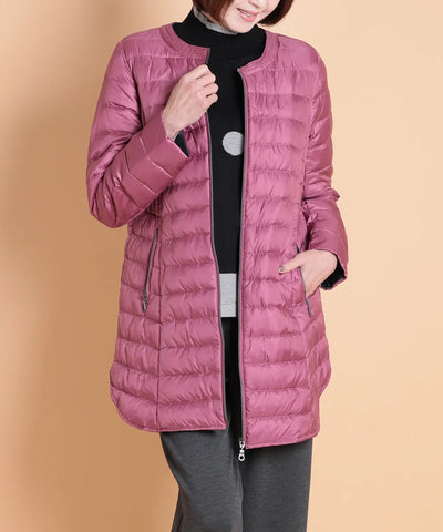 ライトダウンノーカラーロングコート M'ID KANSAI YAMAMOTO (ミッド カンサイ ヤマモト)