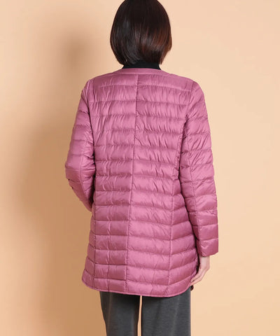 ライトダウンノーカラーロングコート M'ID KANSAI YAMAMOTO (ミッド カンサイ ヤマモト)