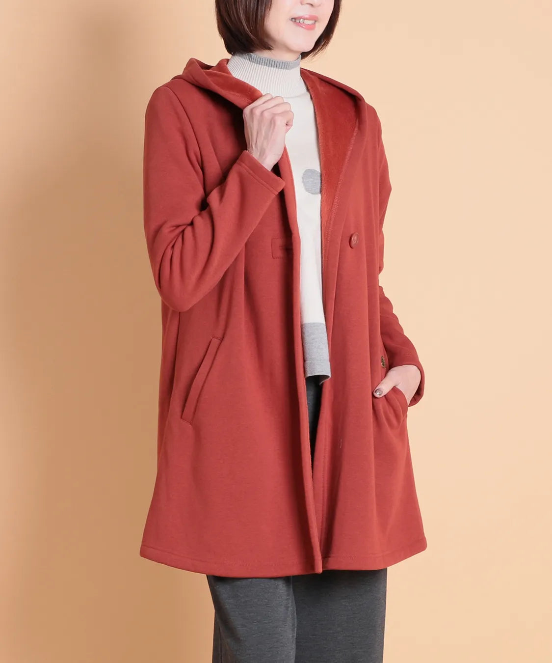 ボンバーシャギーコーディガン M'ID KANSAI YAMAMOTO (ミッド カンサイ ヤマモト)