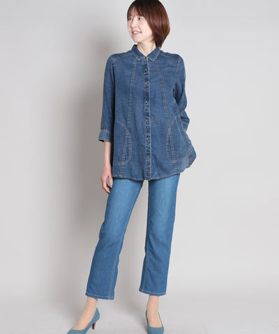 2.2oz Lite Denim フレア セラビ(C'EST LA VIE)