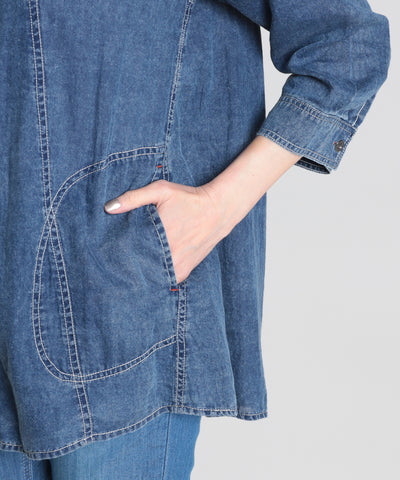 2.2oz Lite Denim フレア セラビ(C'EST LA VIE)