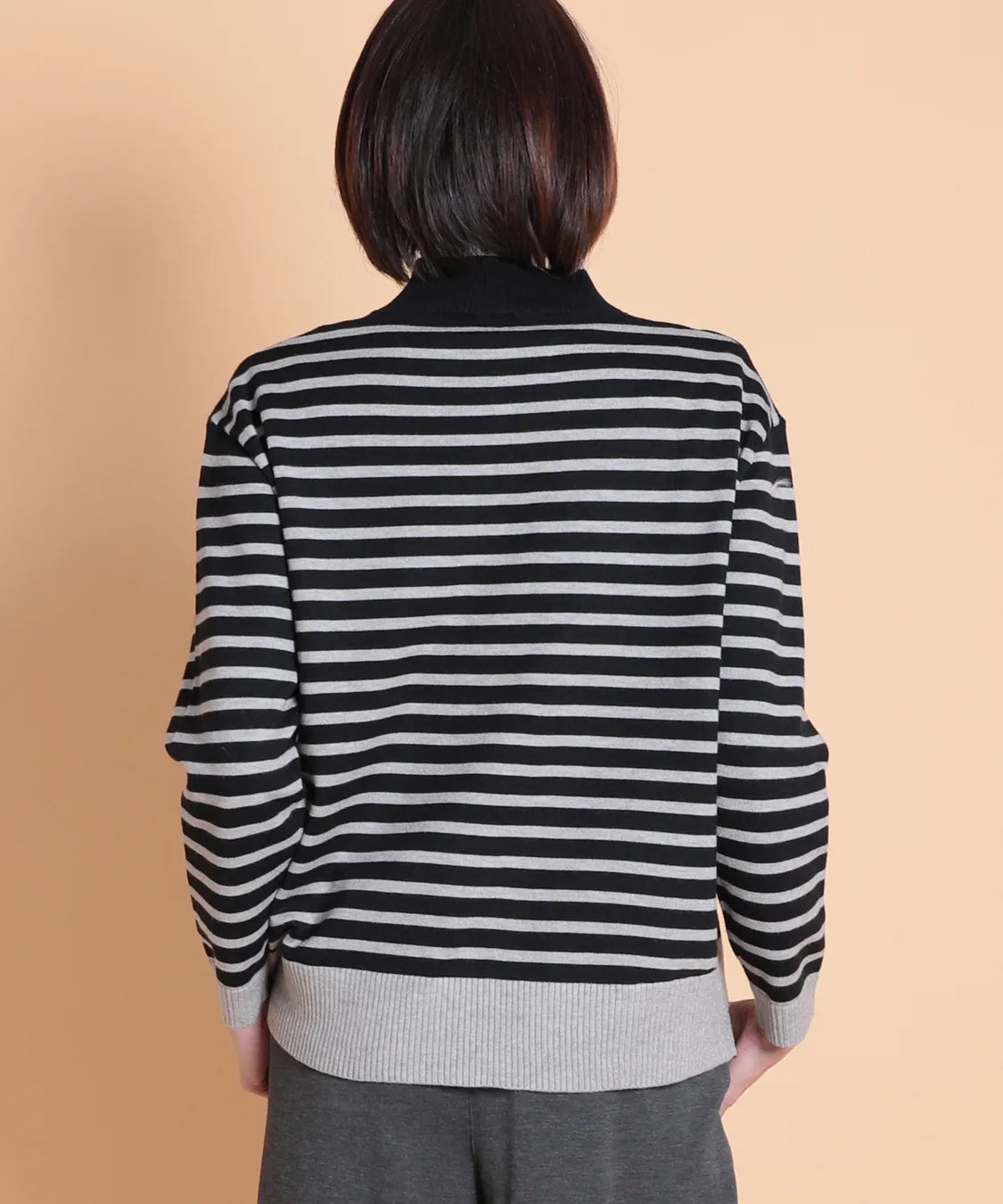 ドットボーダーMIXニットプルオーバー M'ID KANSAI YAMAMOTO (ミッド カンサイ ヤマモト)