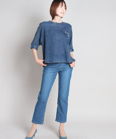 2.2oz Lite Denim クルー セラビ(C'EST LA VIE)