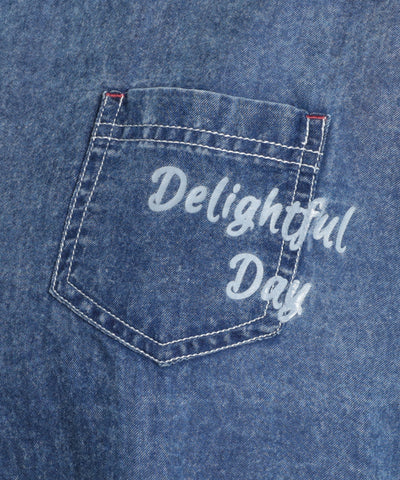 2.2oz Lite Denim クルー セラビ(C'EST LA VIE)