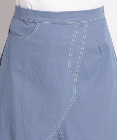 CANOA(カノア) 綿高密度バイオステッチワークマーメイドスカート