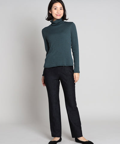 ハイテンションブーツカットデニムパンツ 【2023秋冬新作】 【週末お試し10%OFF、さらに3点30%OFF・2点20%OFF】