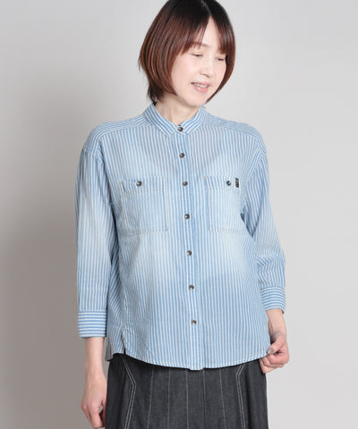 2.2oz Denim ストライプ セラビ(C'EST LA VIE)