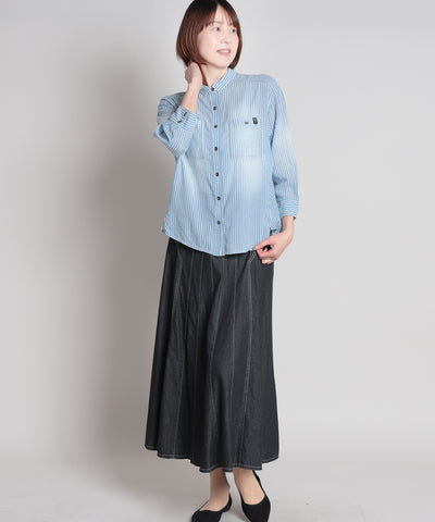 2.2oz Denim ストライプ セラビ(C'EST LA VIE)