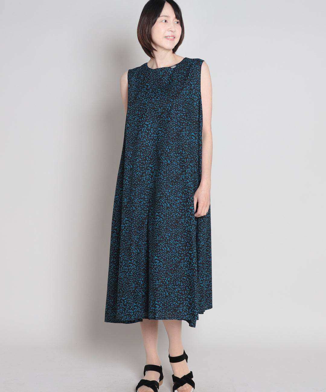 ネイビーワンピース 9号高級 百貨店 ミセス 婦人服 foxey rene