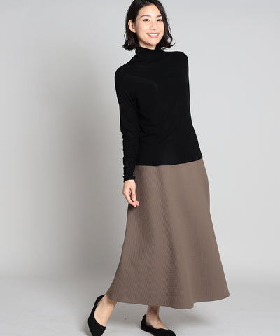ダイヤモンドキルトスカート【2023秋冬新作】 【週末お試し10%OFF、さらに3点30%OFF・2点20%OFF】