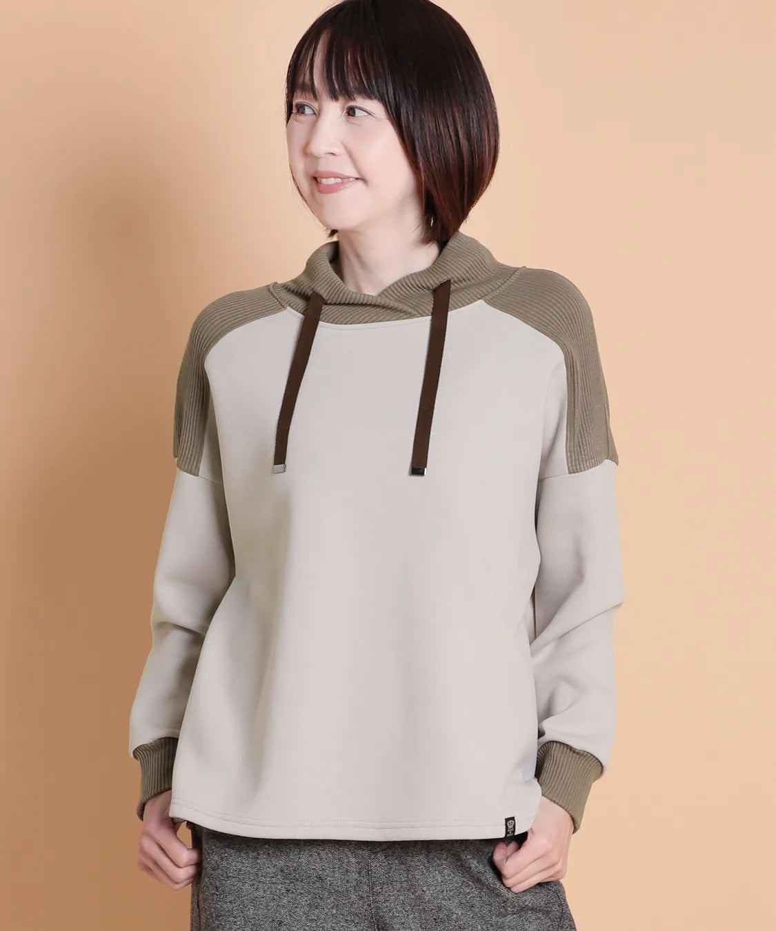 ラグジュアリーリブフーディー C'EST LA VIE (セラビ)