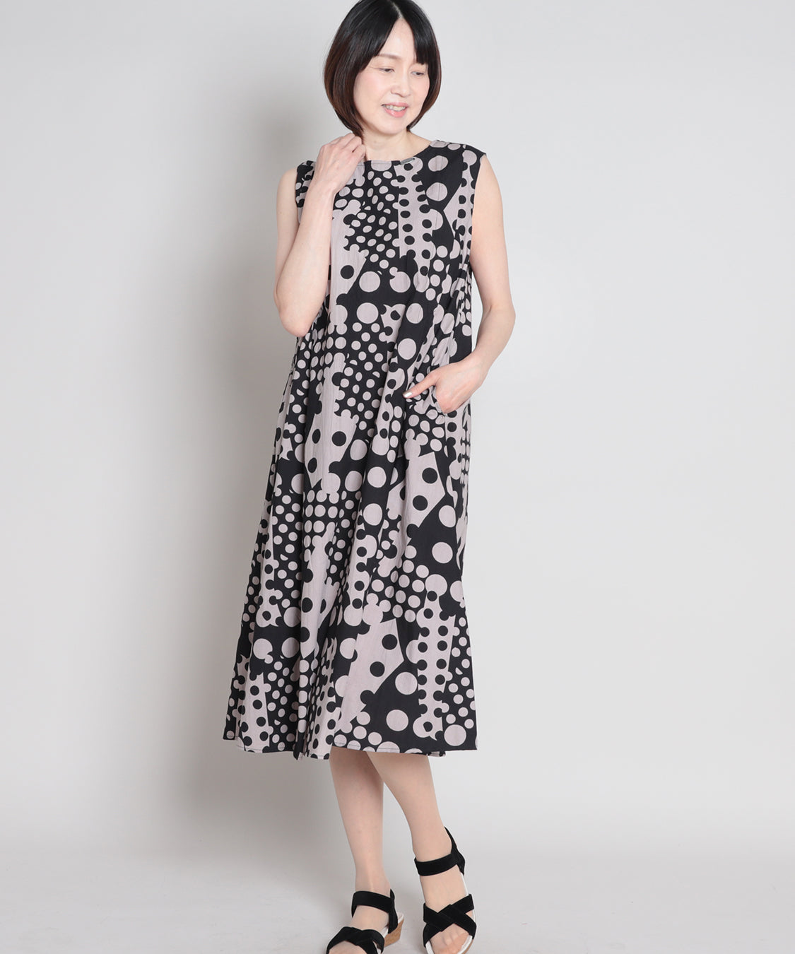 コットンPTワンピース　 KANSAI profumo(カンサイプロフューモ) 