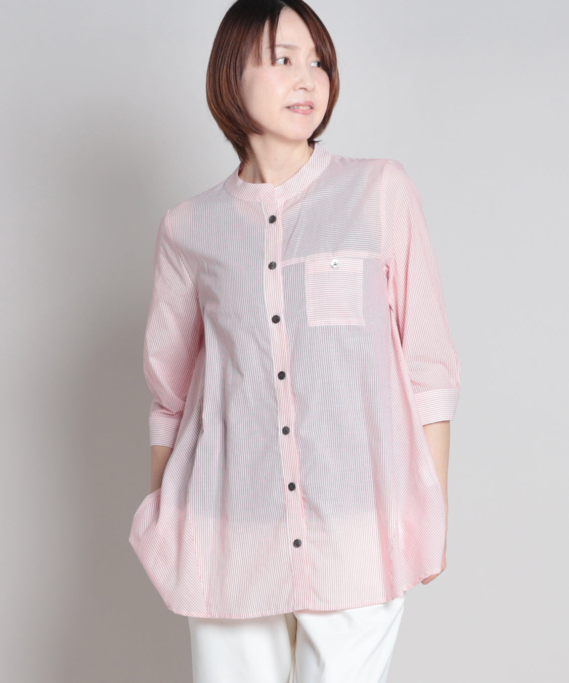 サニーデイストライプロングシャツ KANSAI BIS(カンサイビス)