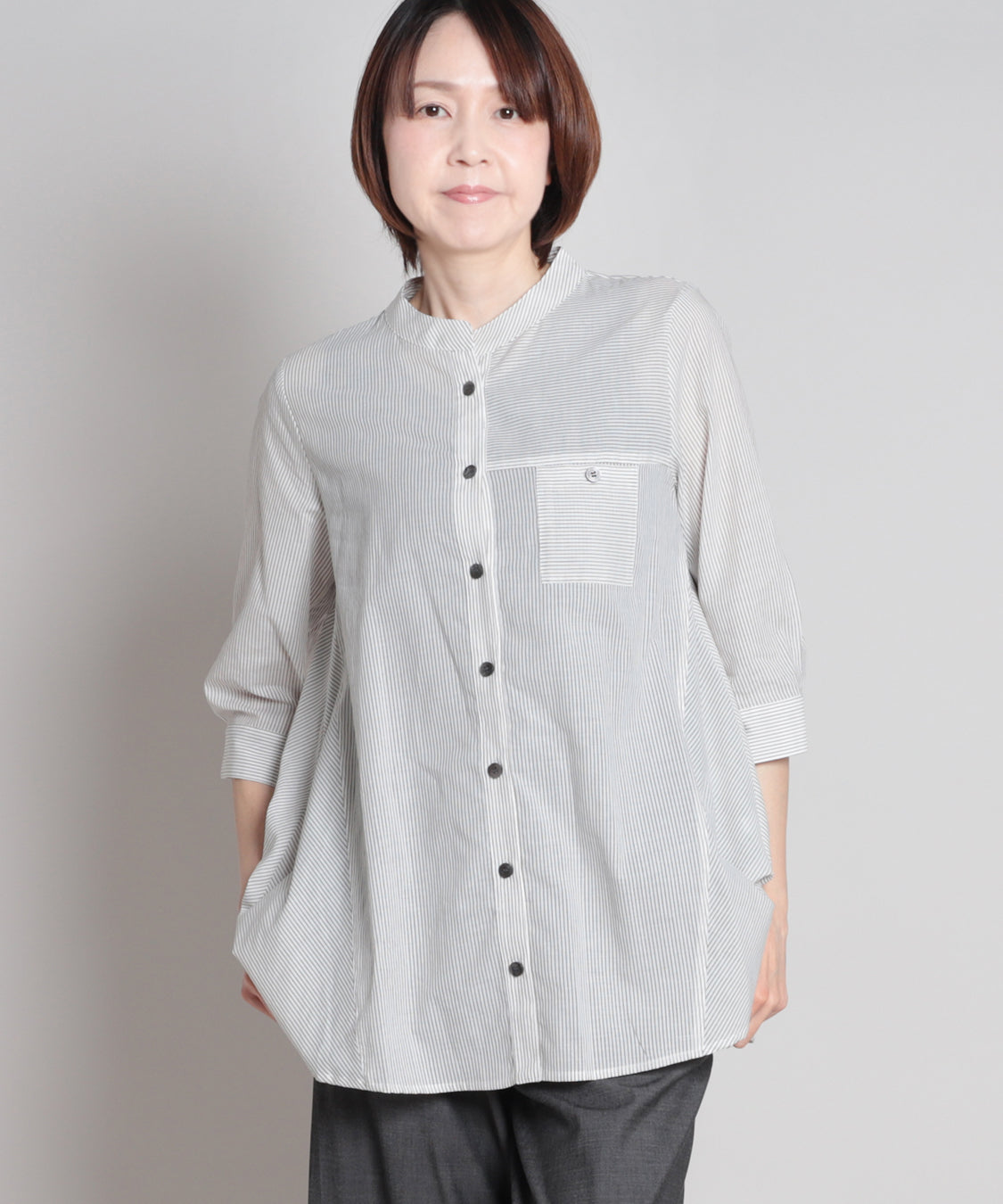 サニーデイストライプロングシャツ KANSAI BIS(カンサイビス)