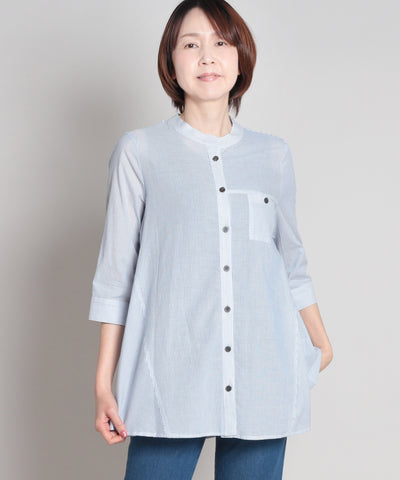 サニーデイストライプロングシャツ KANSAI BIS(カンサイビス)
