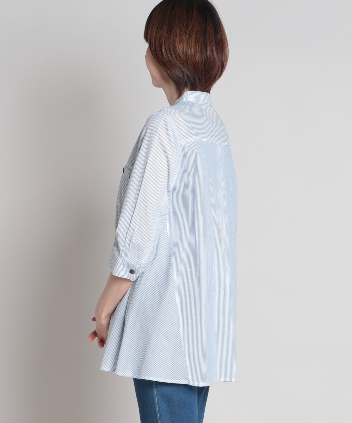 サニーデイストライプロングシャツ KANSAI BIS(カンサイビス)