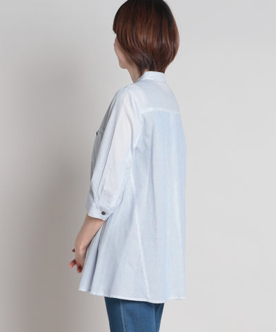 サニーデイストライプロングシャツ KANSAI BIS(カンサイビス)